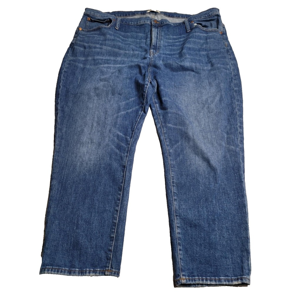 Madewell The‎ High Rise Slim Crop Boy Jean Women's 37